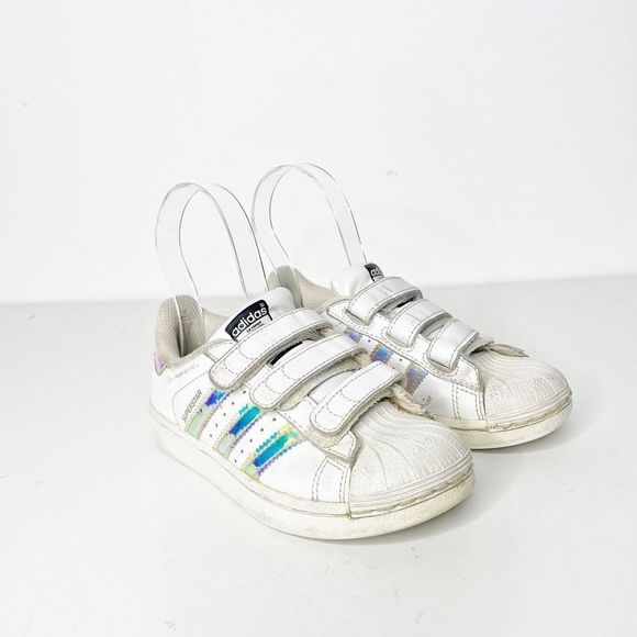 adidas Shoes Adidassuperstar Shoes Hook And Loop Iridescent Cloud